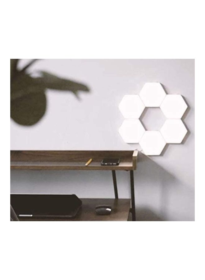 طقم مصابيح LED مغناطيسية مبتكرة حساسة للمس ومكون من 10 قطع أبيض 22.4 x 17.6 x 12.2سم  - Image 2