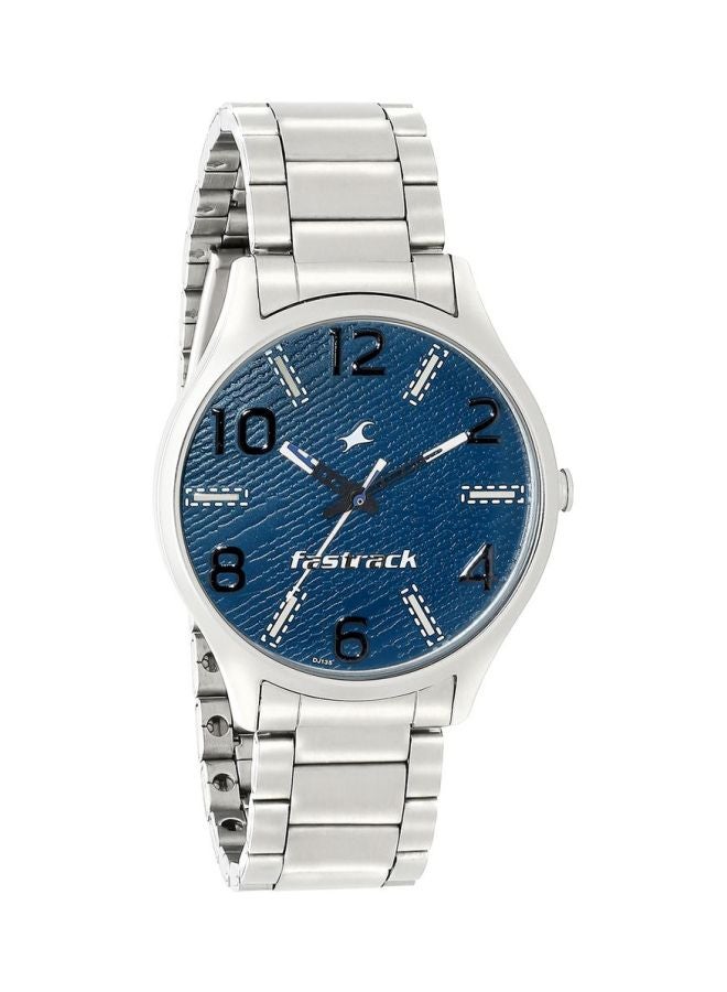 فاستراك ساعة يد بعقارب وسوار مصنوع من الاستانلس ستيل طراز 3184SM01 للأولاد - Image 3