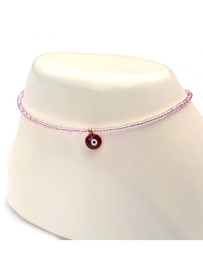 Evil Eye Beaded Anklet