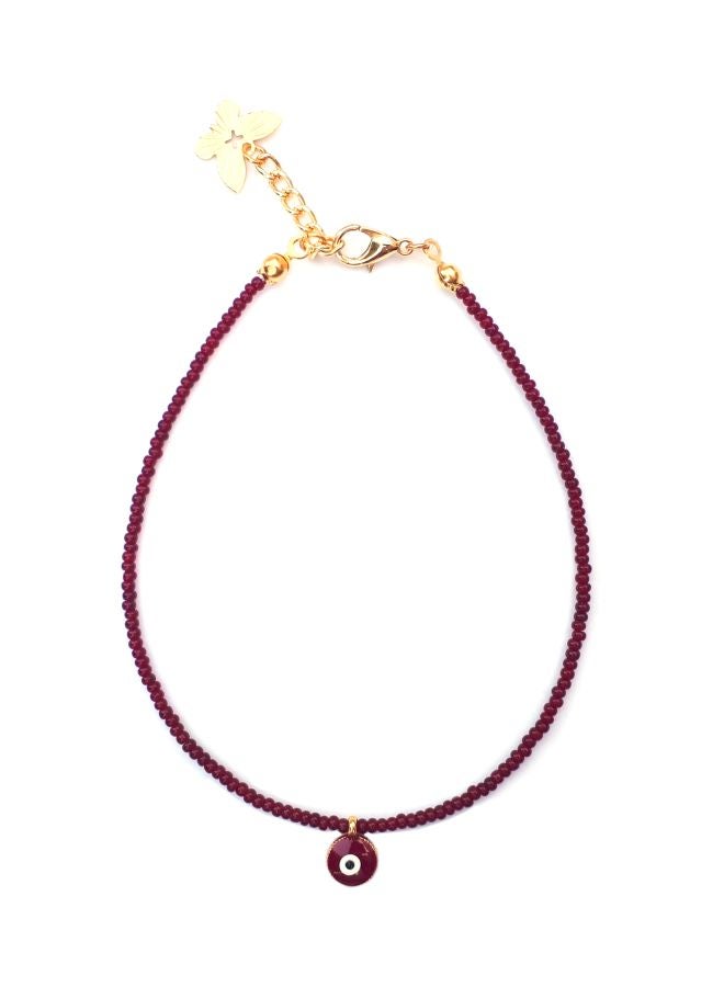 Alwan - Evil Eye Beaded Anklet - Image 1