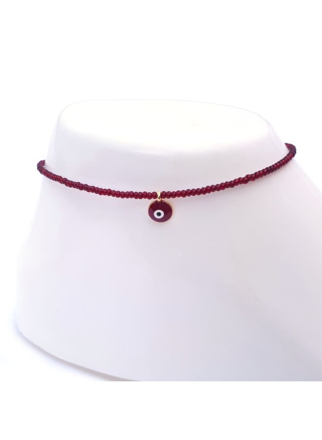 Alwan - Evil Eye Beaded Anklet - Image 1