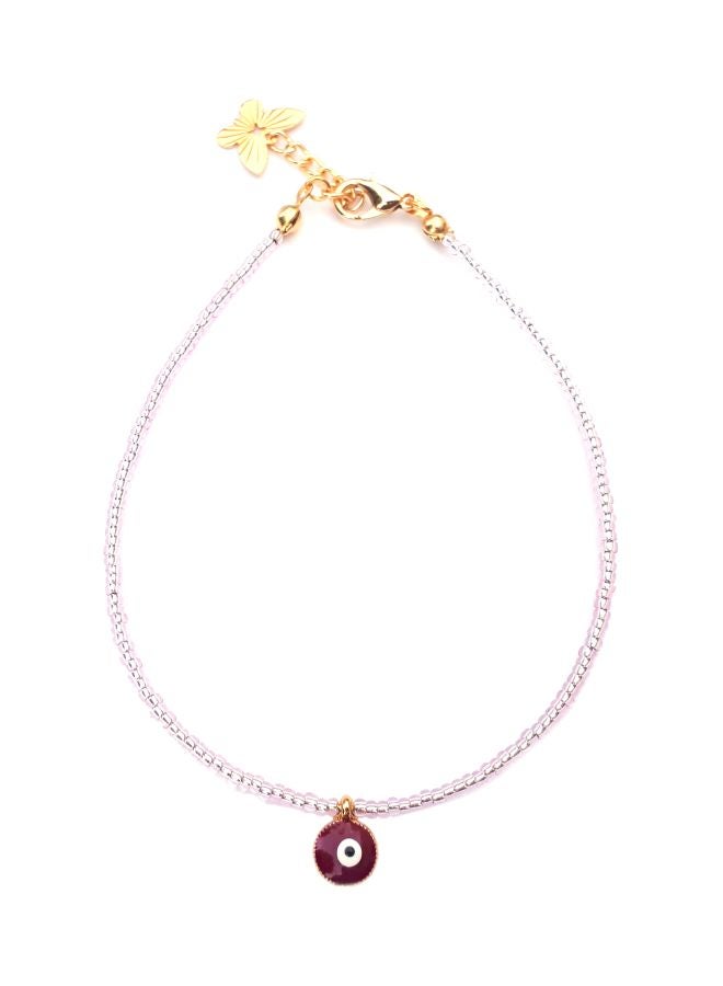 Evil Eye Beaded Anklet