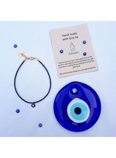 Alwan Evil Eye Beaded Anklet  - Image 3