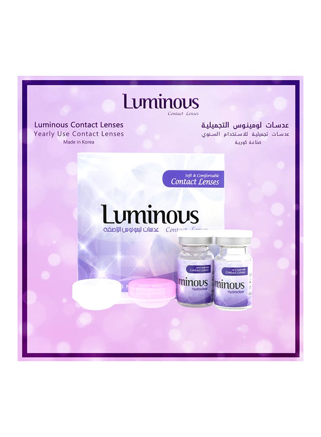 Luminous unisex Disposable Contact Lenses LuminousDazGreen-3.75 - Image 4