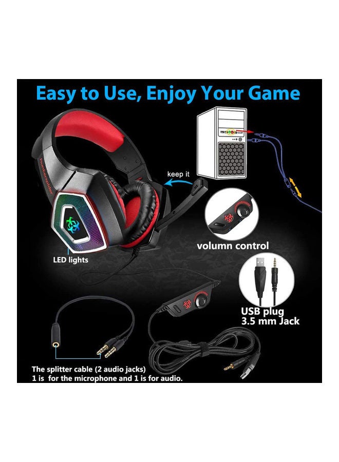 U-HOOME - Game Headset For PS4 /PS5 /XOne /XSeries /Nswitch /PC Tablet Smartphone - Image 1