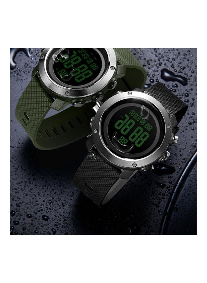Generic - Xiaomi Youpin Space-Time Bird Multifunctional Waterproof Sports Digital Smartwatch Olive Green - Image 1