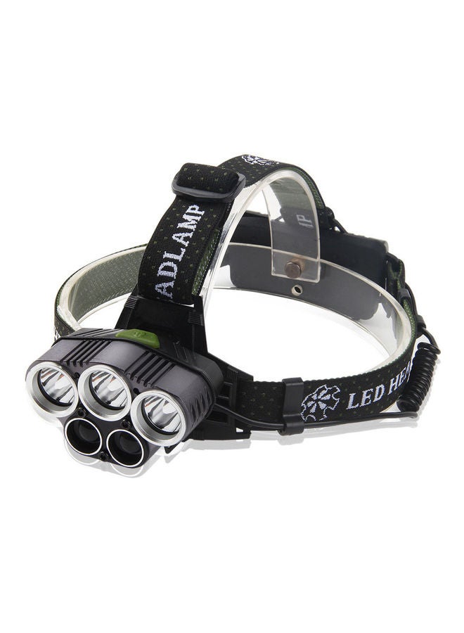 Rechargeable LED Adjustable Angle Head Flashlight 11.7 x 9.9 x 11.1cm