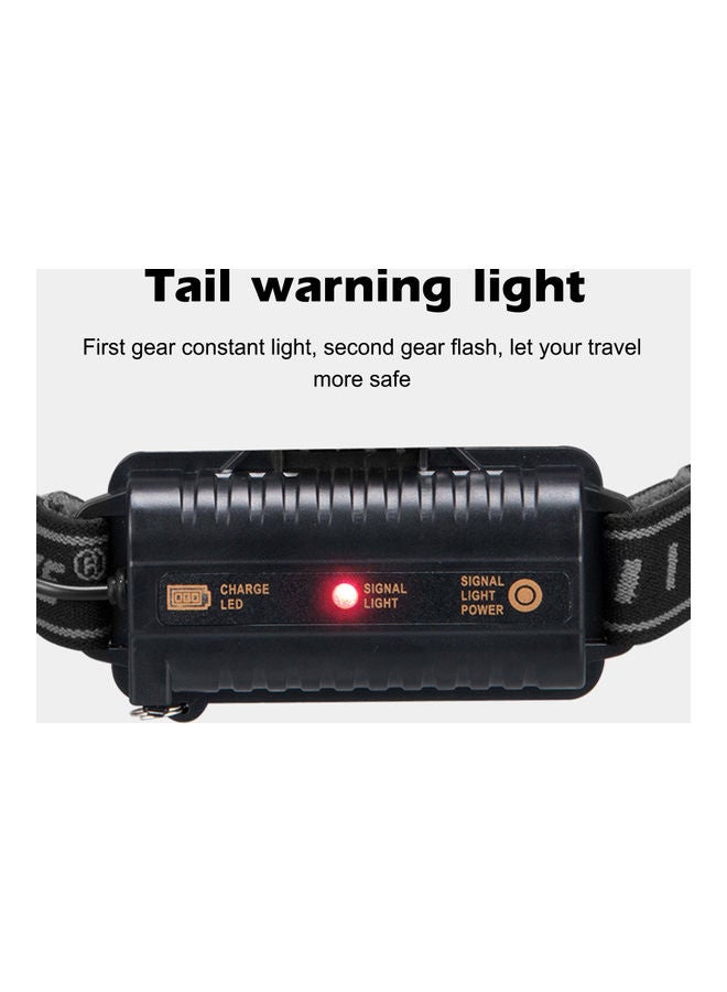 Rechargeable LED Adjustable Angle Head Flashlight 11.7 x 9.9 x 11.1cm