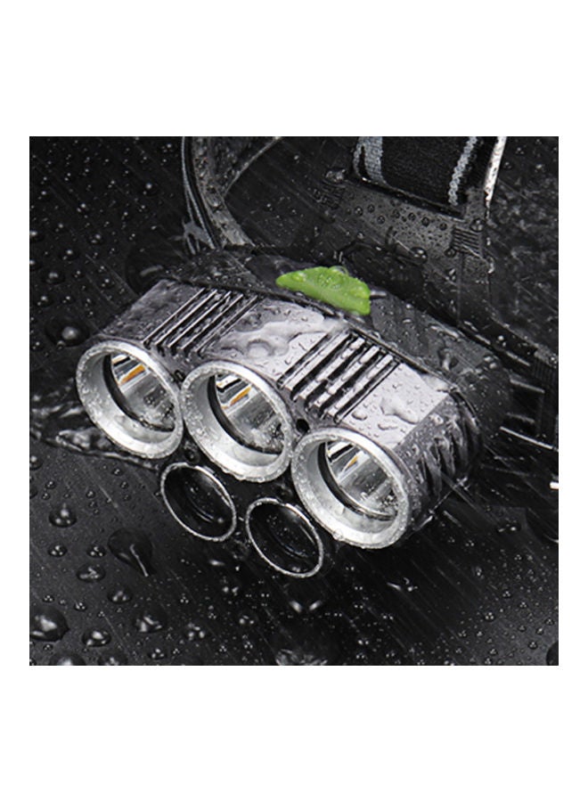 Rechargeable LED Adjustable Angle Head Flashlight 11.7 x 9.9 x 11.1cm