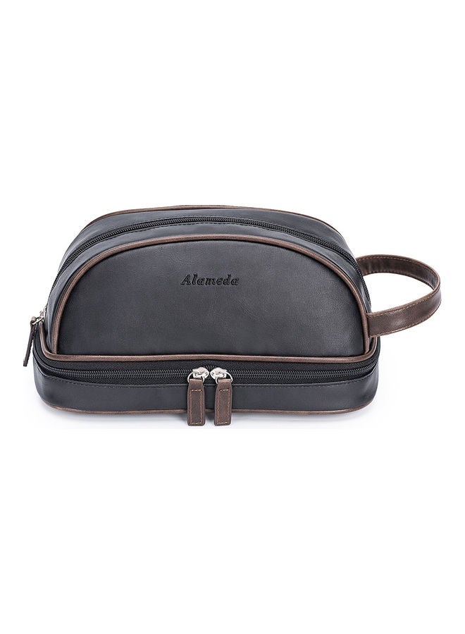 Alameda Multipurpose Dopp Kit - Black And Brown Black / Brown - Image 1