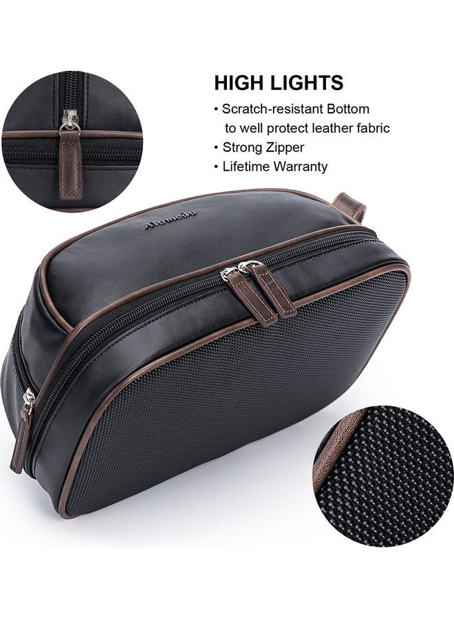 Alameda Multipurpose Dopp Kit - Black And Brown Black / Brown - Image 3