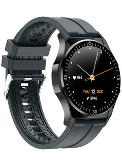 TW6 Body Temperature Smart Watch Black & Green