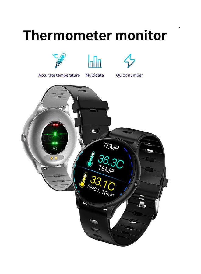 K21 Smart Bracelet Sports Watch Silver - Image 4