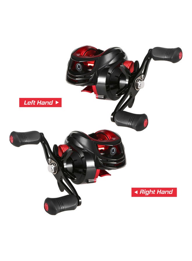 Generic - 18+1BB Ball Bearings Baitcasting Fishing Reel Right Hand 14 x 7.4 x 12cm - Image 1