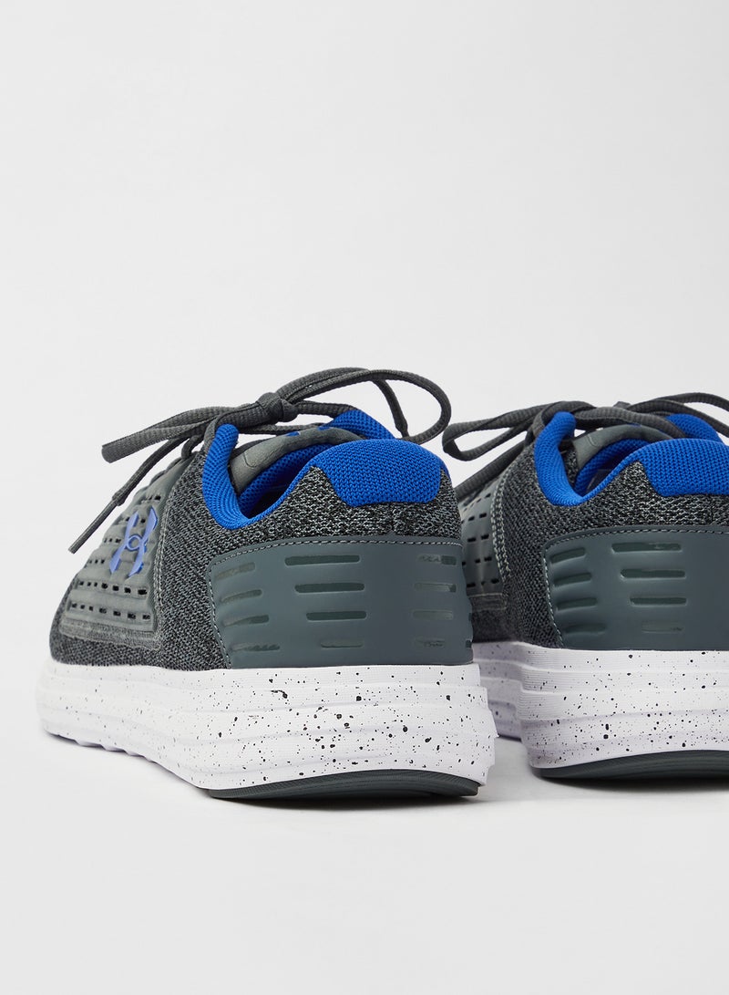 Surge SE Twist Running Shoes Pitch Gray / White / Royal blue