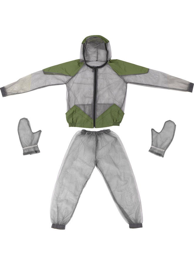 Generic Outdoor Mosquito Repellent Suit Bug Jacket  XXL 26 x 4 x 17cm  - Image 1
