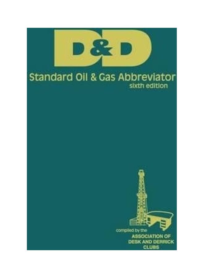 2-Piece D And D Standard Oil And Gas Abbreviator With Cd-Rom Set paperback english