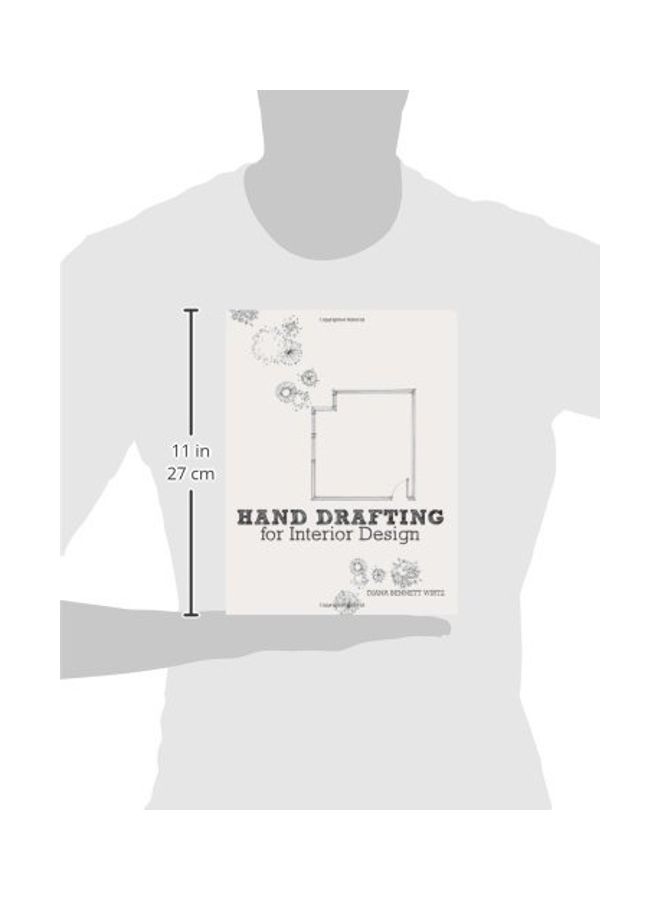 Hand Drafting for Interior Design Paperback English by Diana Bennett Wirtz - 2009 - Image 3