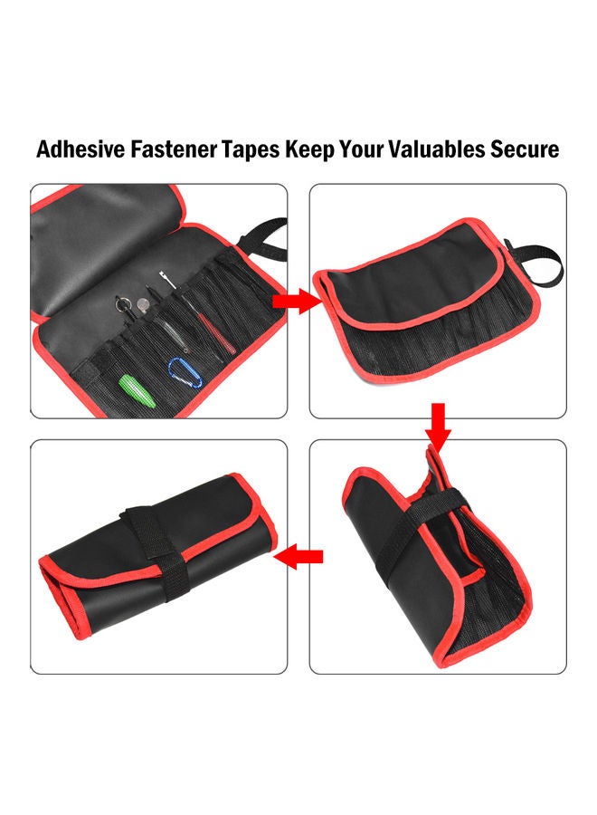 Generic Mini Fishing Lure Portable Folding Pouch Water Resistant Baits Storage Bag 22 x 3 x 10cm - Image 4