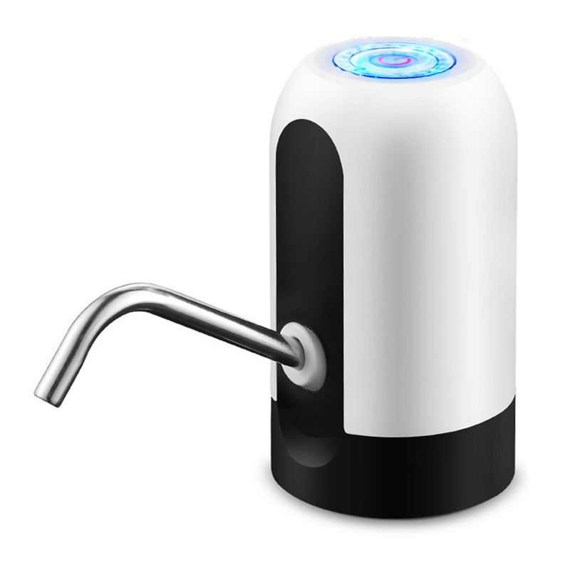EHOME Portable Household Intelligent Automatic USB Charge Barrelled Water Pumping Unit White 13.8cm - Image 1