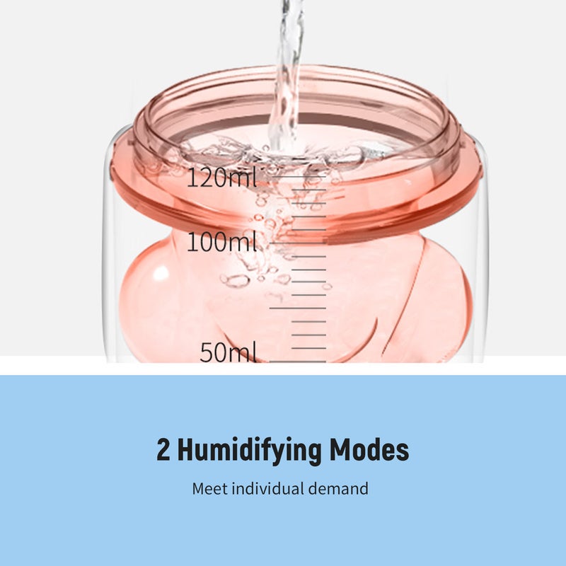 إيهوم جهاز ترطيب الهواء بالرذاذ لطيف ومحمول، بتصميم مخلب قطة وبسعة 120 مل أزرق 14.5سم - Image 3