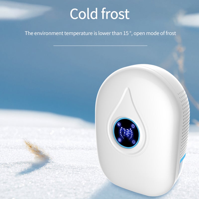 EHOME - Portable Home Mini Dehumidifier With Remote Control Blue 28cm - Image 1