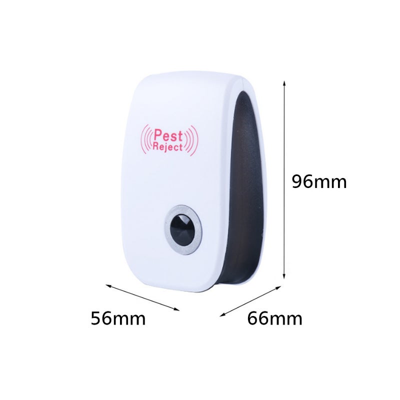 إيهوم جهاز تحكم إلكترونى بالموجات فوق الصوتية لطرد الآفات الحشرية مثل البعوض أبيض 9.6سم - Image 3