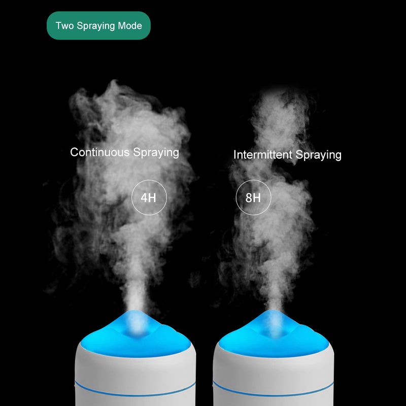 إيهوم جهاز ترطيب الهواء بتصميم صغير الحجم بسعة كبيرة يمنحك ترطيباً هادئاً ومزود بمنفذ USB وردي 12سم - Image 3