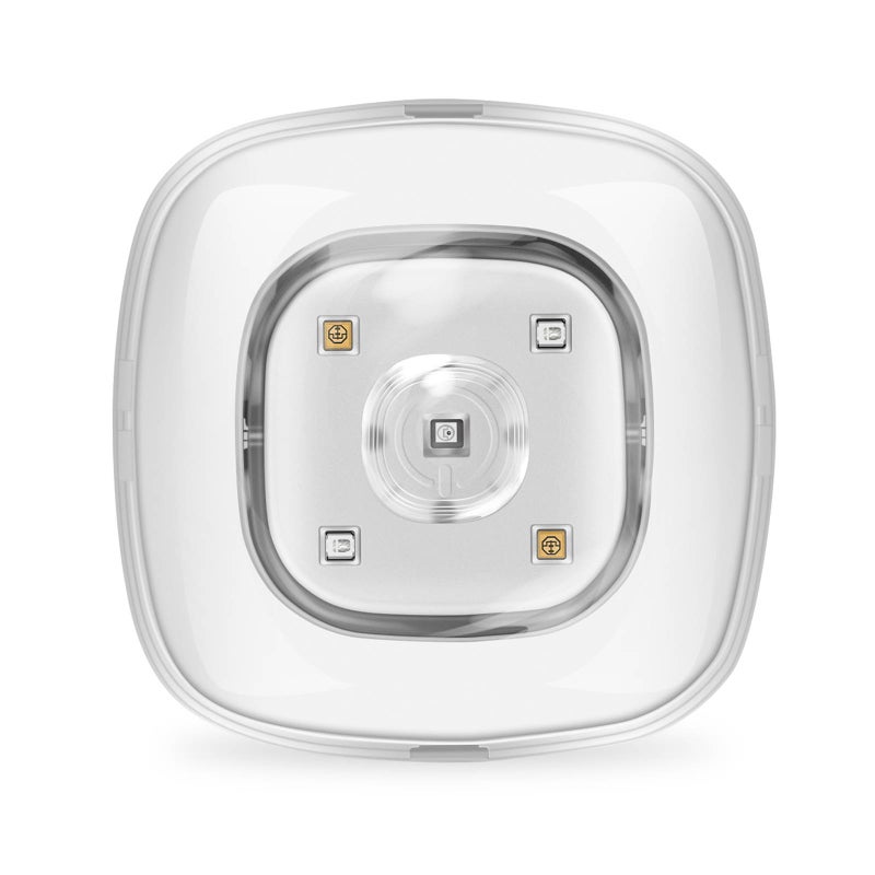 إيهوم مصباح مرحاض بالأشعة فوق البنفسجية وإضاءة LED ومزود بمستشعر ذكي أبيض 11.8سم - Image 1