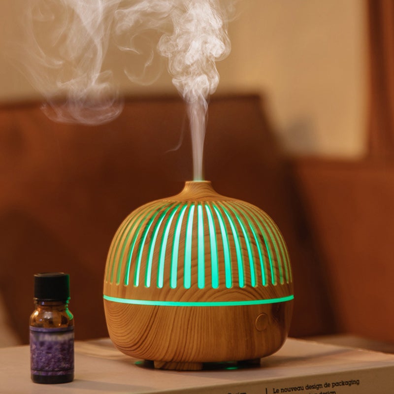 إيهوم جهاز ترطيب هواء بخاخ وموزع زيت عطري 180 مل كاكي 12.1سم - Image 2