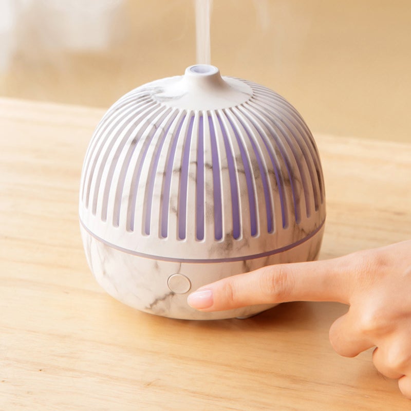 إيهوم جهاز ترطيب هواء بخاخ وموزع زيت عطري 180 مل أبيض 12.1سم - Image 2