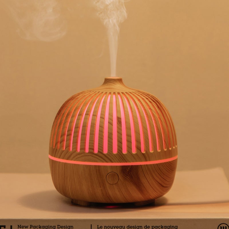 إيهوم جهاز ترطيب هواء بخاخ وموزع زيت عطري 180 مل كاكي 12.1سم - Image 3