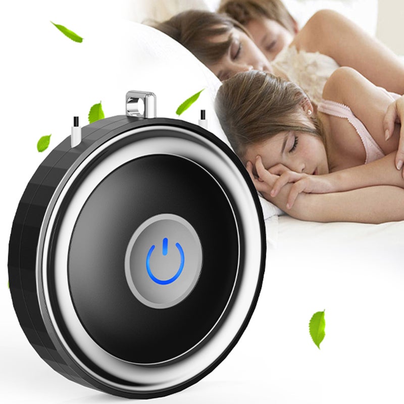 إيهوم جهاز تنقية هواء يمكن ارتداؤه في الرقبة أسود 15سم - Image 2