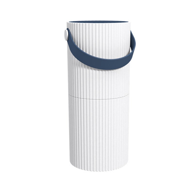 إيهوم جهاز تنقية هواء هادئ للمكتب محمول ومزود بمنفذ USB للشحن أزرق 16سم - Image 1