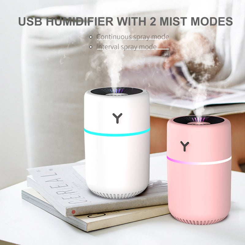 إيهوم جهاز ترطيب هواء بخاخ ملون 260 مل أخضر 12.5سم - Image 2