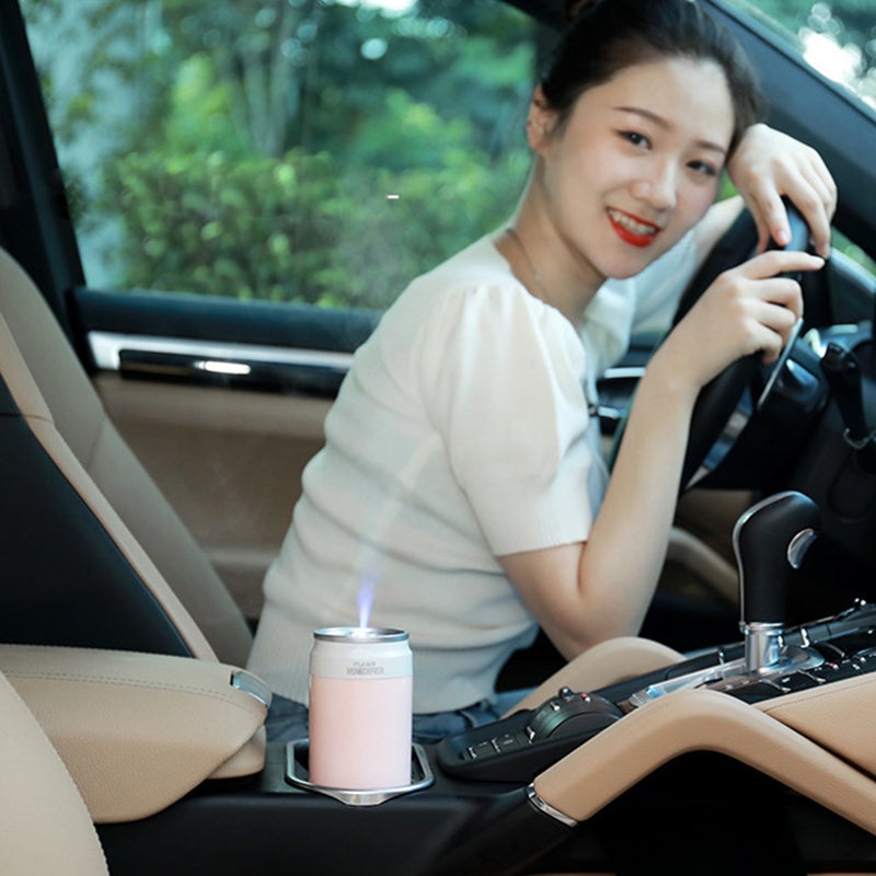 إيهوم جهاز ترطيب الهواء بالرذاذ وموزع روائح سعة 200 مل مع إضاءةٍ ملونة أخضر 12.4سم - Image 2