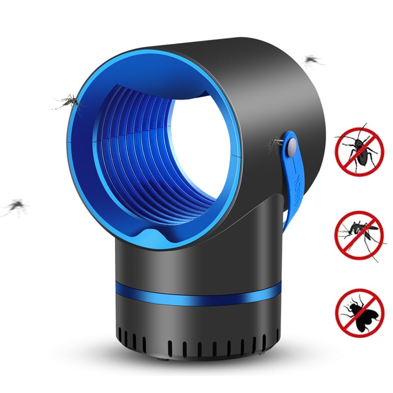 إيهوم مصباح إلكتروني بضوء LED غير سام قاتل للحشرات والبعوض أسود 21سم - Image 1