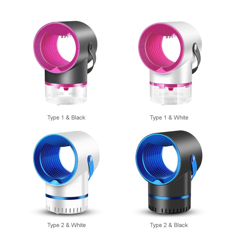 إيهوم مصباح إلكتروني بضوء LED غير سام قاتل للحشرات والبعوض أبيض 21سم - Image 3