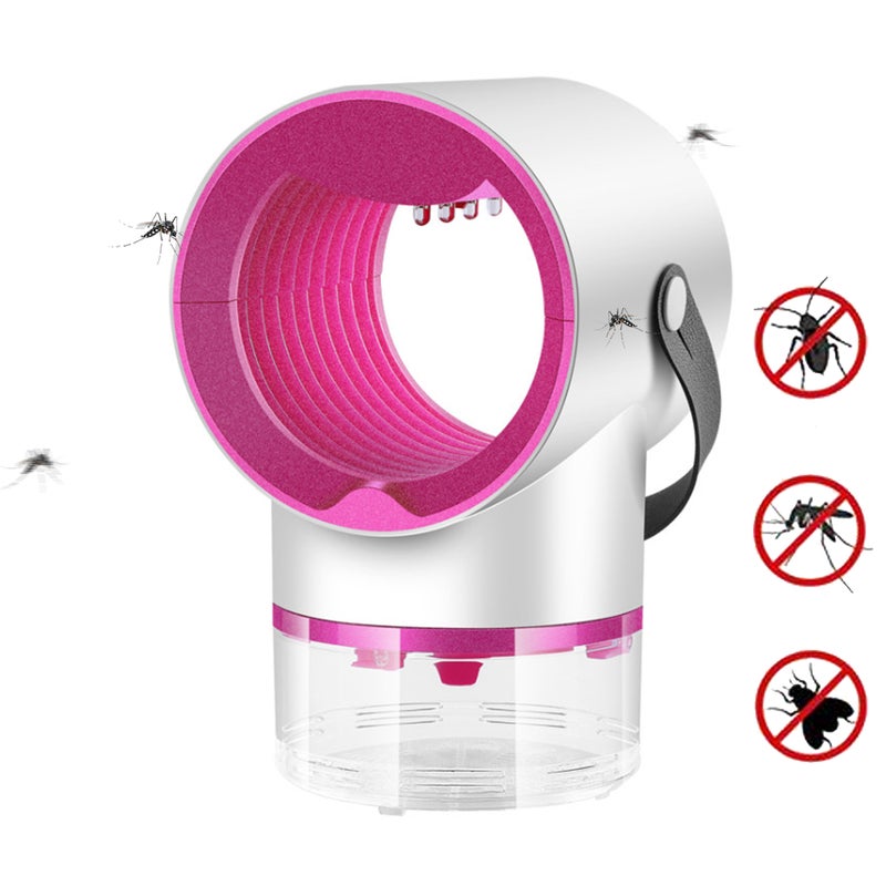 إيهوم مصباح إلكتروني بضوء LED غير سام قاتل للحشرات والبعوض أبيض 21سم - Image 1