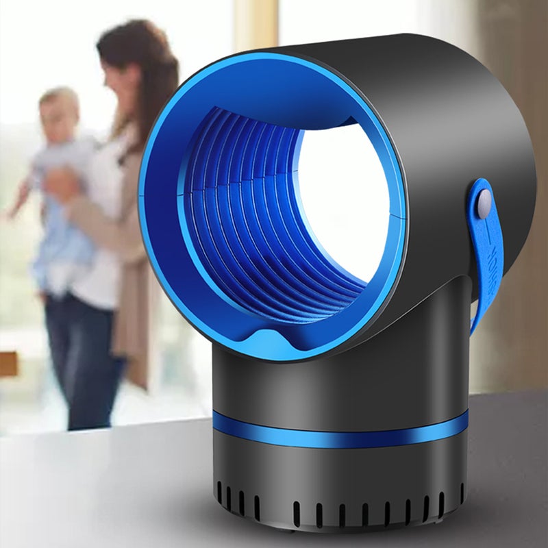 إيهوم مصباح إلكتروني بضوء LED غير سام قاتل للحشرات والبعوض أسود 21سم - Image 2