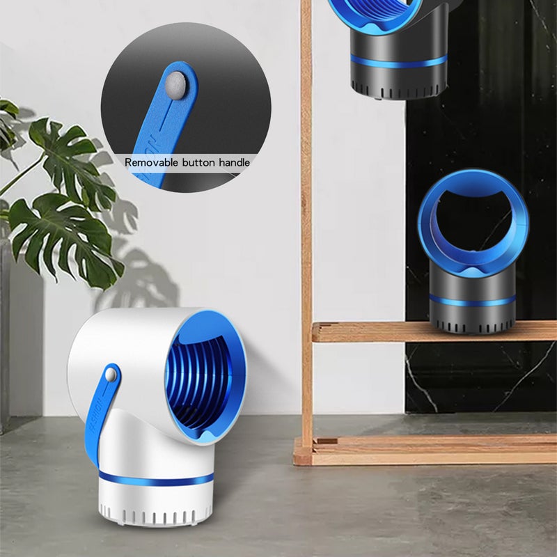 إيهوم مصباح إلكتروني بضوء LED غير سام قاتل للحشرات والبعوض أسود 21سم - Image 3