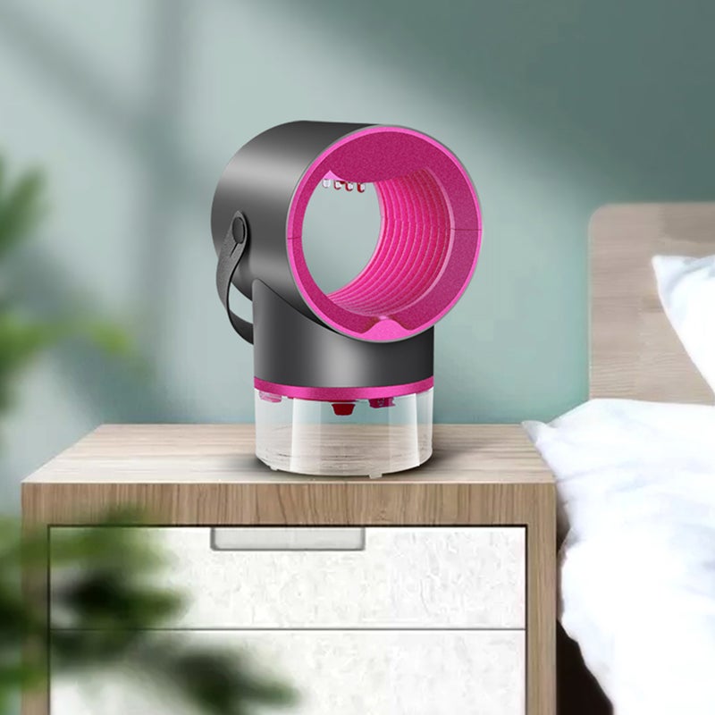 إيهوم مصباح إلكتروني بضوء LED غير سام قاتل للحشرات والبعوض أسود 21سم - Image 3