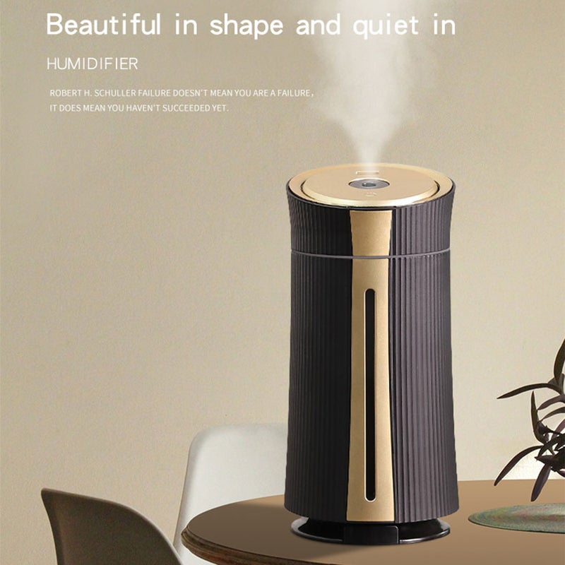 إيهوم جهاز ترطيب الهواء بالرذاذ وموزع روائح سعة 1100 مل مع إضاءةٍ ملونة أرجواني 25سم - Image 3