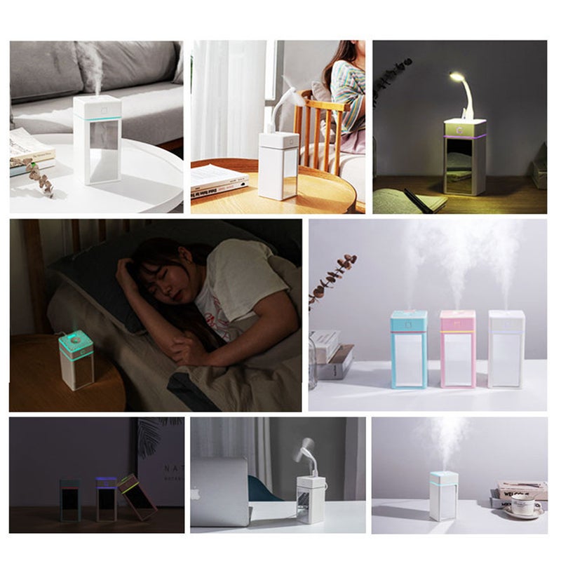 إيهوم جهاز ترطيب الهواء بالرذاذ بسعة 300 مل أزرق 14.8سم - Image 3