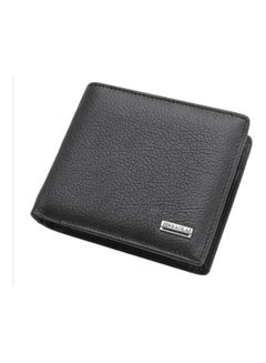 Beauenty Men's Bi-Fold Leather Wallet Black  - Image 1