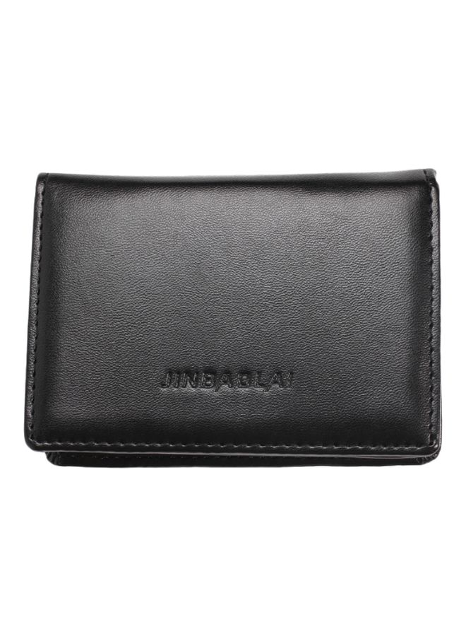 Beauenty Men's Bi-Fold Leather Wallet Black  - Image 1