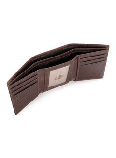 Beauenty Men's Tri-Fold Leather Wallet Deep Coffee  - Image 3