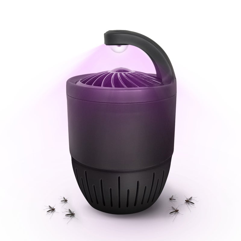 إيهوم صاعق وقاتل للحشرات والبعوض بمصباح يصدر ضوضاء منخفضة ويستهلك طاقة أقل أسود 19سم - Image 1