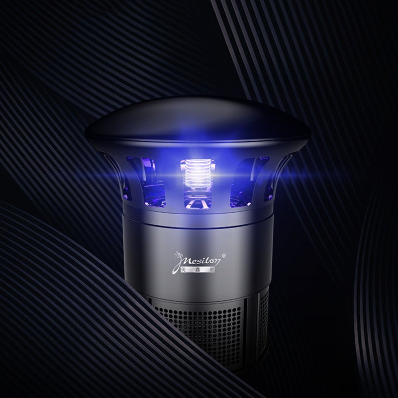 إيهوم صاعق وقاتل للحشرات والبعوض بمصباح يصدر ضوضاء منخفضة ويستهلك طاقة أقل أسود 21سم - Image 2