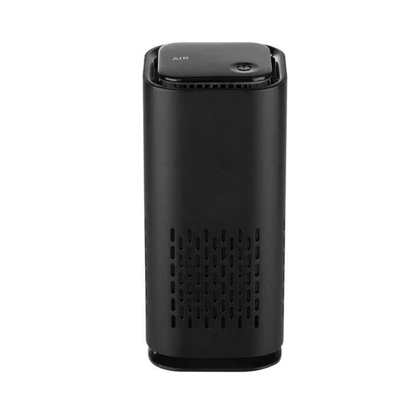 EHOME - Portable Desktop Air Purifier With High Efficiency Carbon Filter Black 13cm - Image 1
